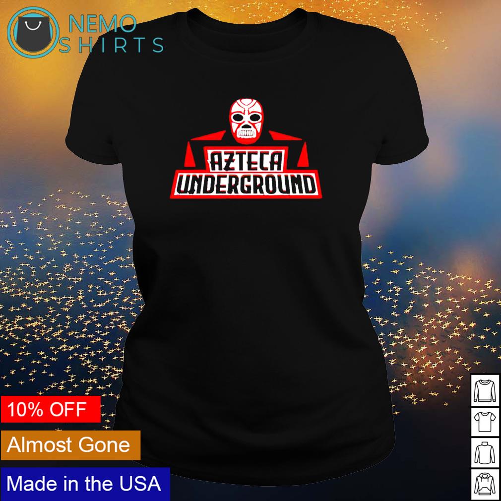 Azteca Underground logo - Adult & Kids T-Shirts, Sweatshirts & Hoodies apparel design preview 3