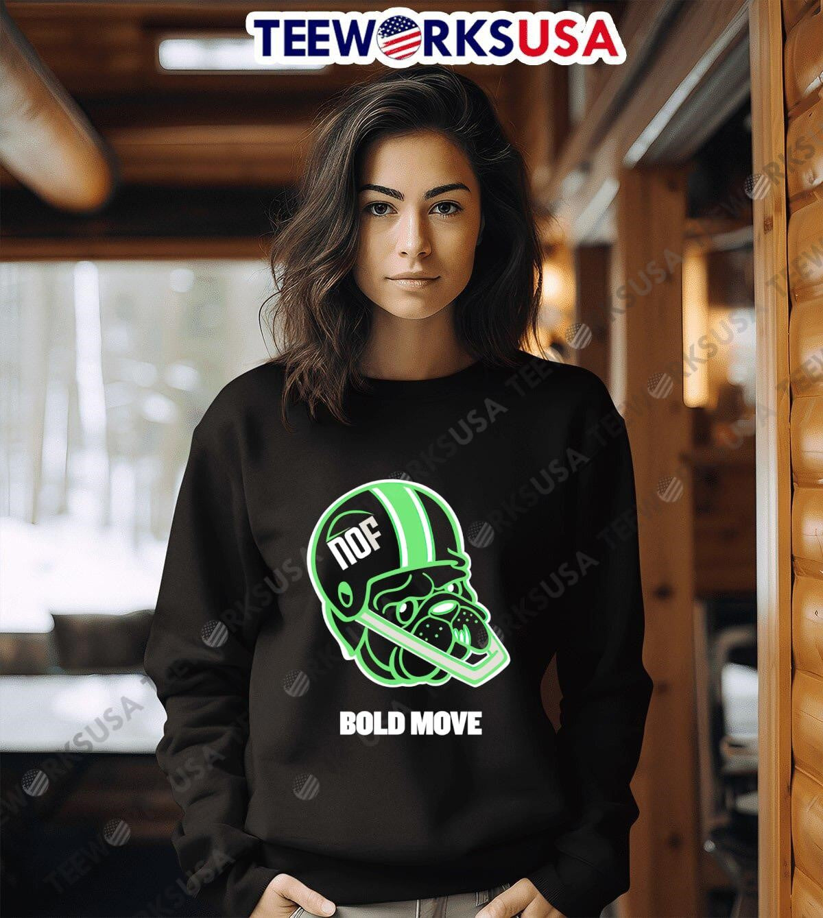 NewOrleans football Bold Move - Adult & Kids T-Shirts, Sweatshirts & Hoodies apparel design preview 3