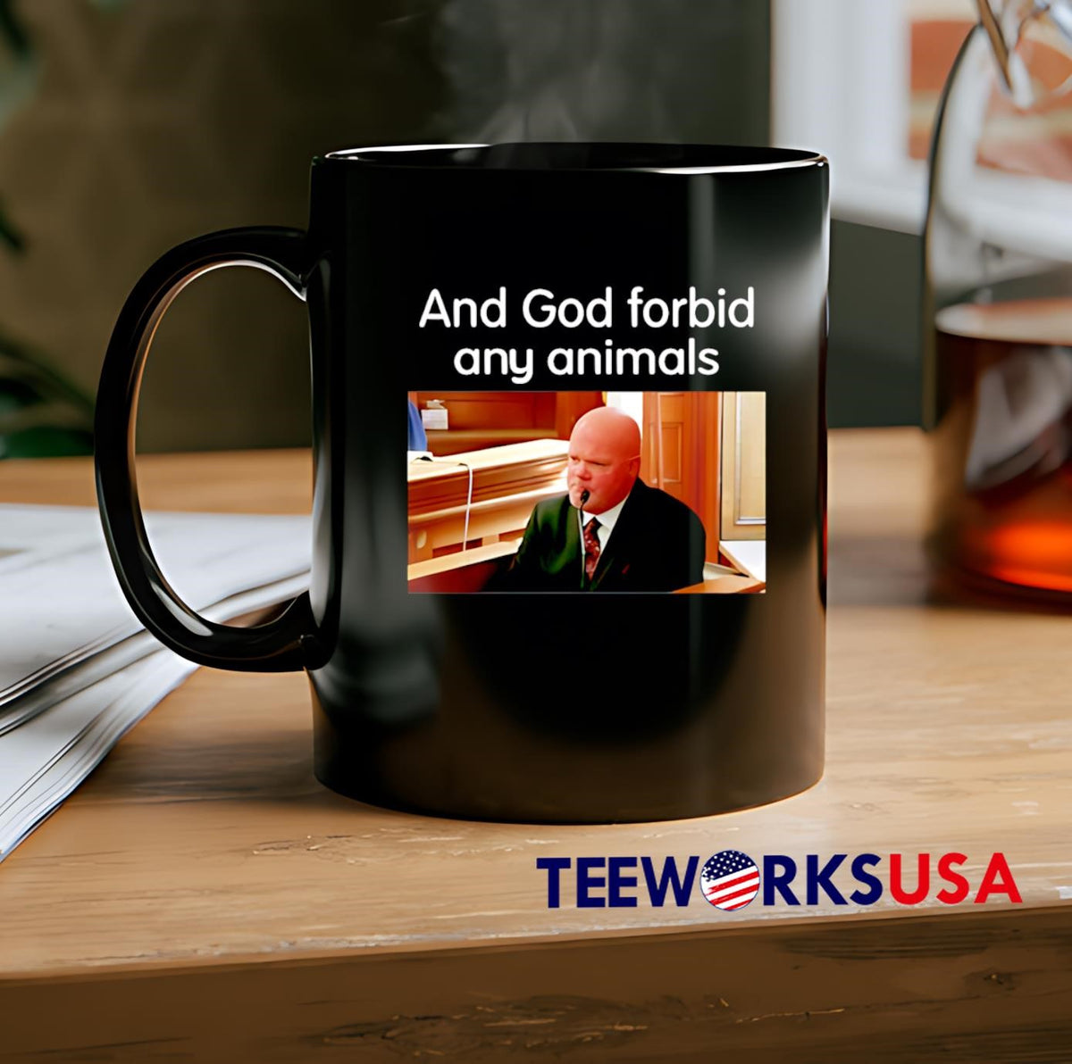 Brian loughran and god forbid any animals - Adult & Kids T-Shirts, Sweatshirts & Hoodies apparel design preview 2