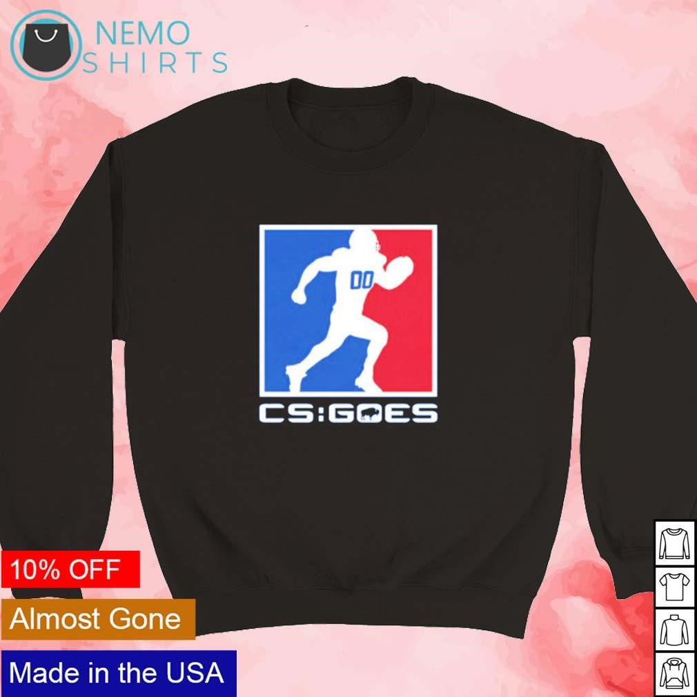 CS goes Buffalo Bills - Adult & Kids T-Shirts, Sweatshirts & Hoodies apparel design preview 5