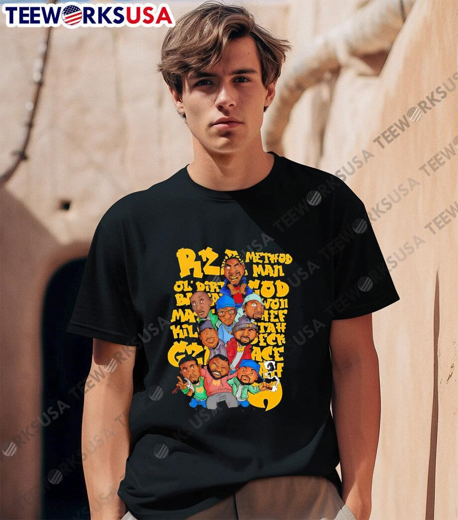 Wu-Tang method man caricature - Adult & Kids T-Shirts, Sweatshirts & Hoodies apparel design preview 1