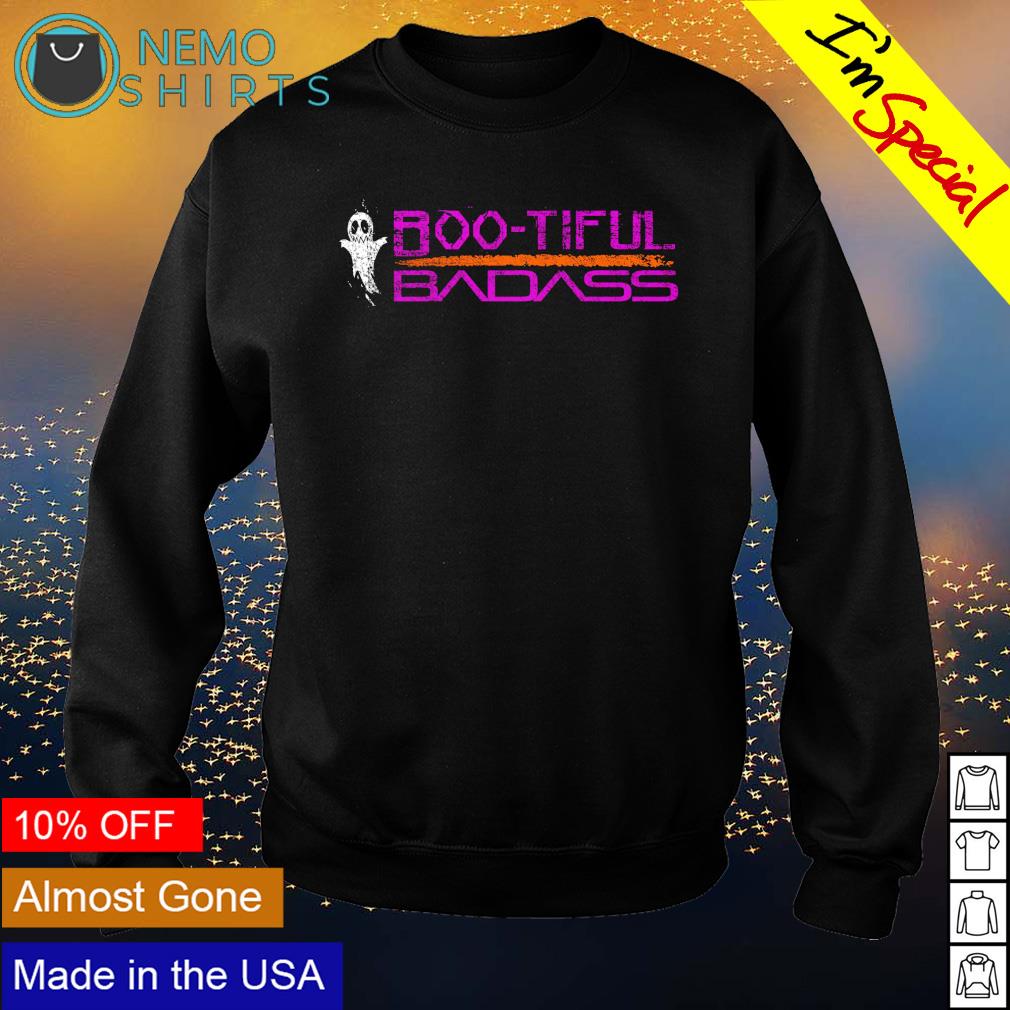 Boo-tiful badass Halloween - Adult & Kids T-Shirts, Sweatshirts & Hoodies apparel design preview 4