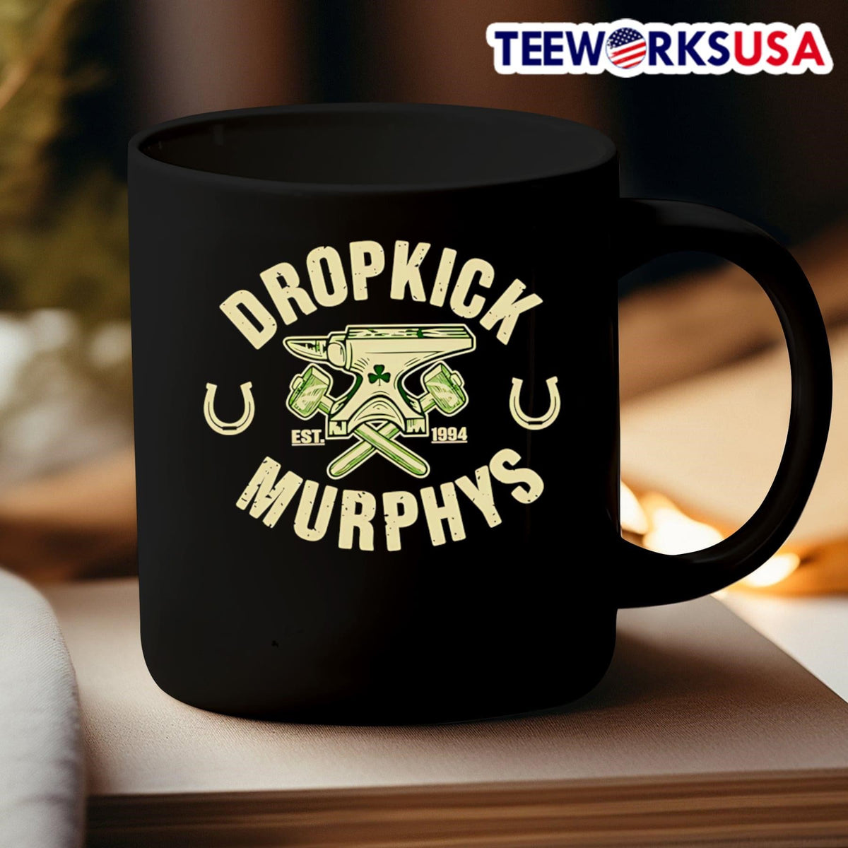 Dropkick Murphys Anvil Boston Celebration 2025 St. - Adult & Kids T-Shirts, Sweatshirts & Hoodies apparel design preview 3