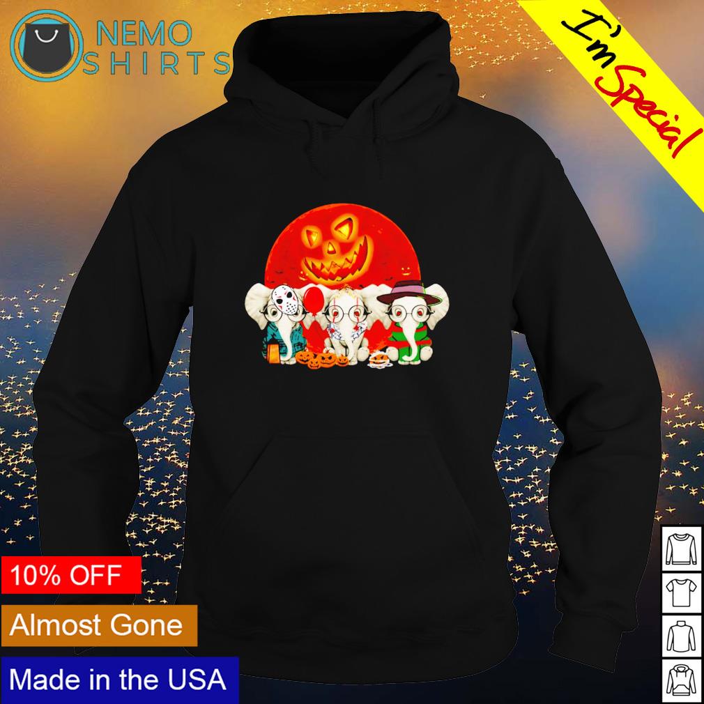 Elephant horror movies character Halloween - Adult & Kids T-Shirts, Sweatshirts & Hoodies apparel design preview 2