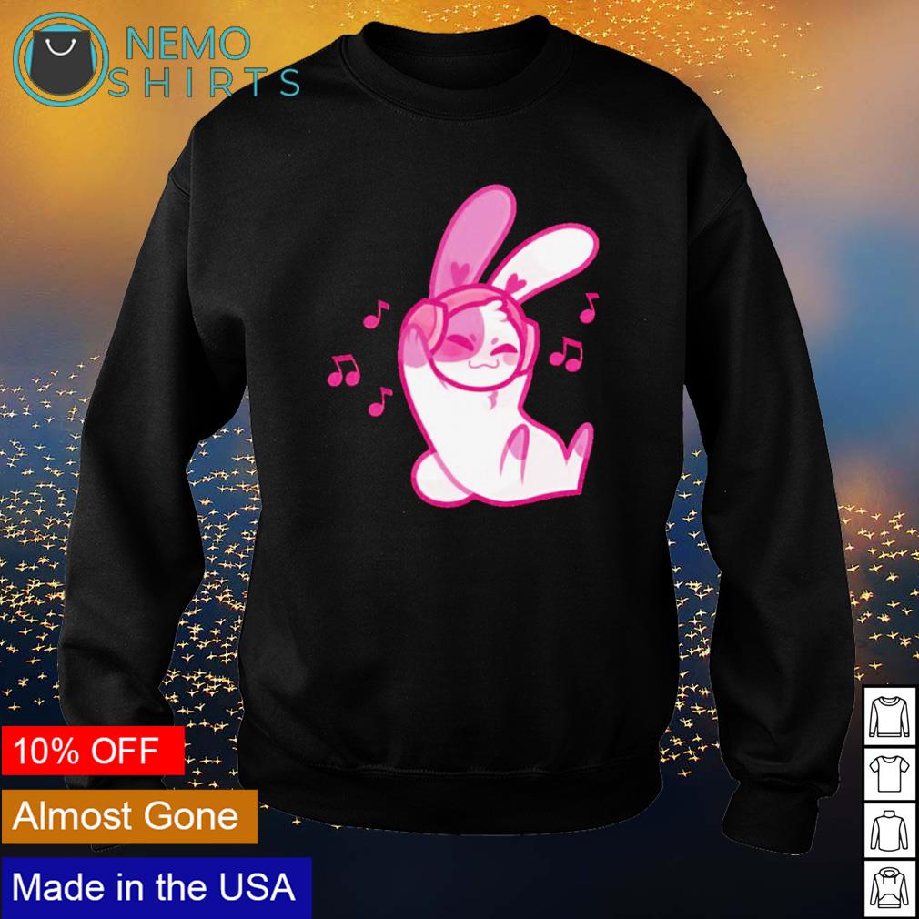 Phoodu music bunny - Adult & Kids T-Shirts, Sweatshirts & Hoodies apparel design preview 4