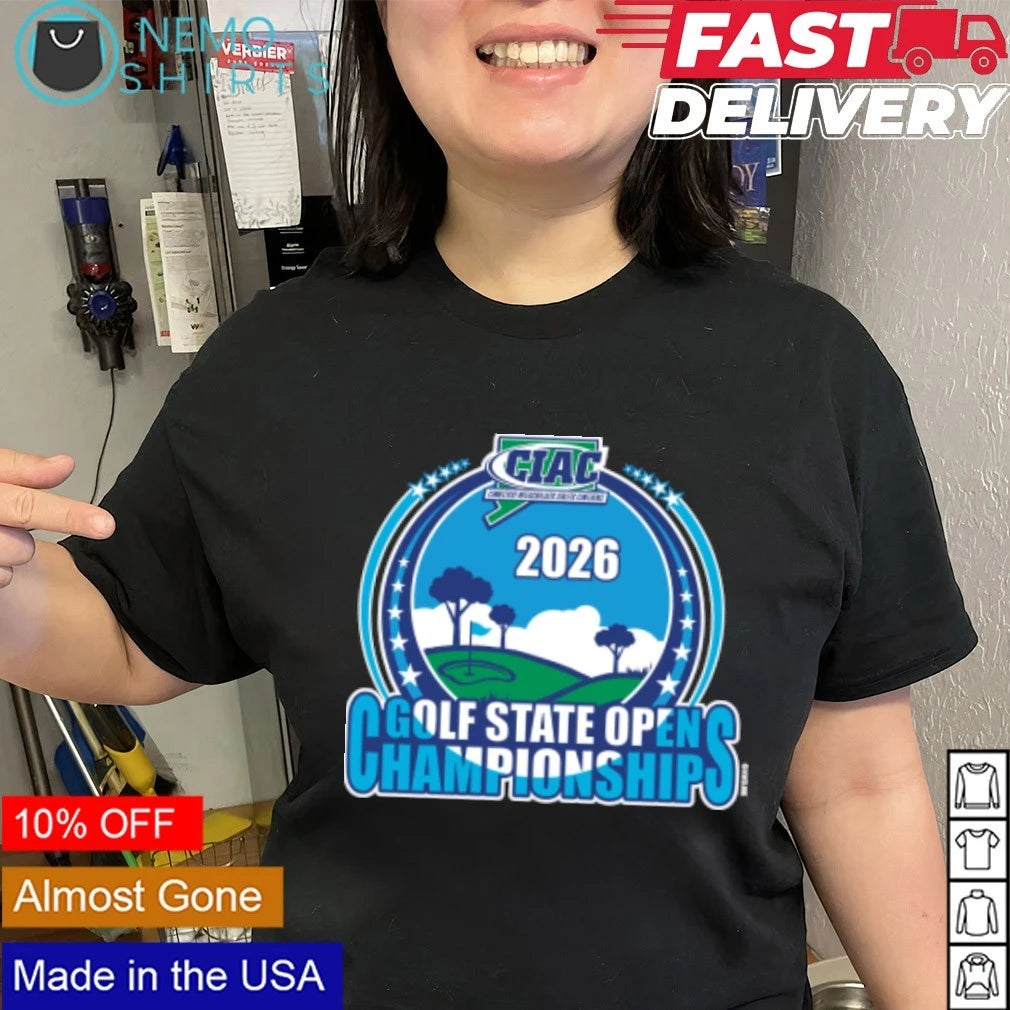 CIAC Golf State Open Championships 2026 - Adult & Kids T-Shirts, Sweatshirts & Hoodies apparel design preview 3