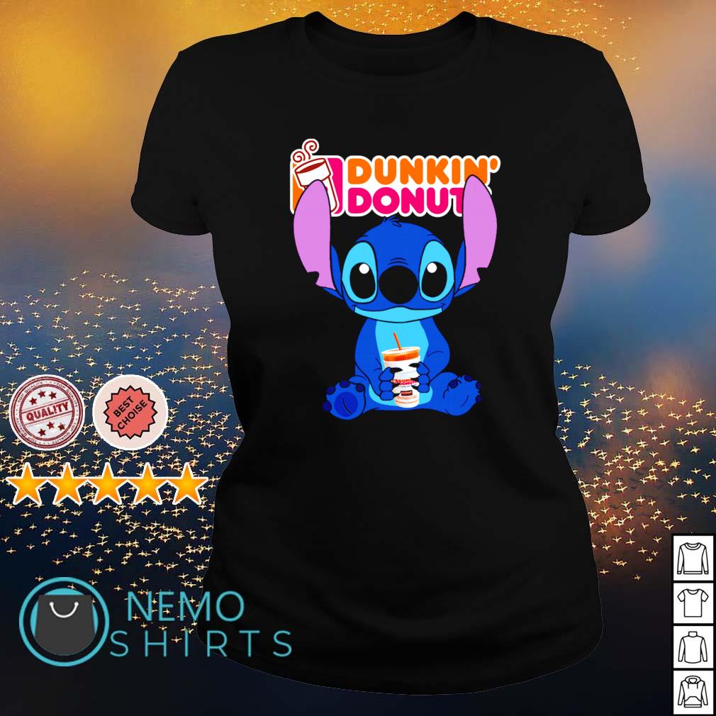 Stitch drinking Dunkin' Donuts - Adult & Kids T-Shirts, Sweatshirts & Hoodies product image 3
