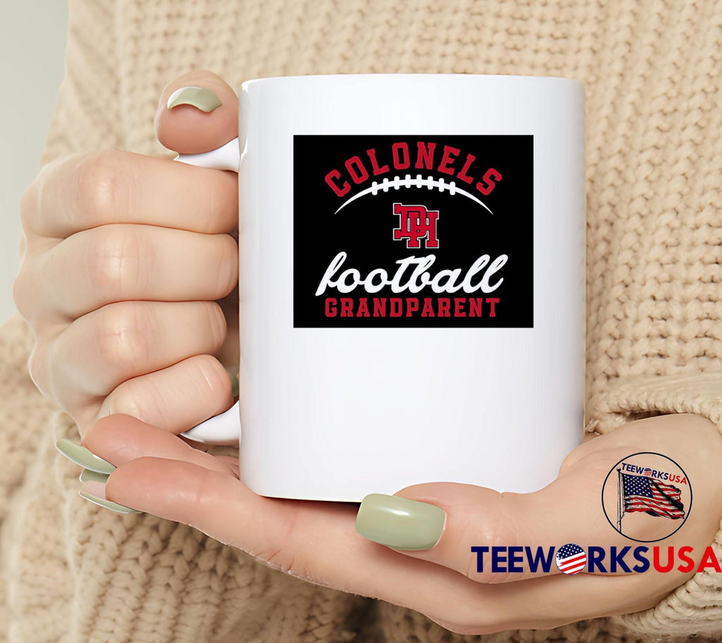 Dixie Youth Colonels Football Grandparent - Adult & Kids T-Shirts, Sweatshirts & Hoodies apparel design preview 6