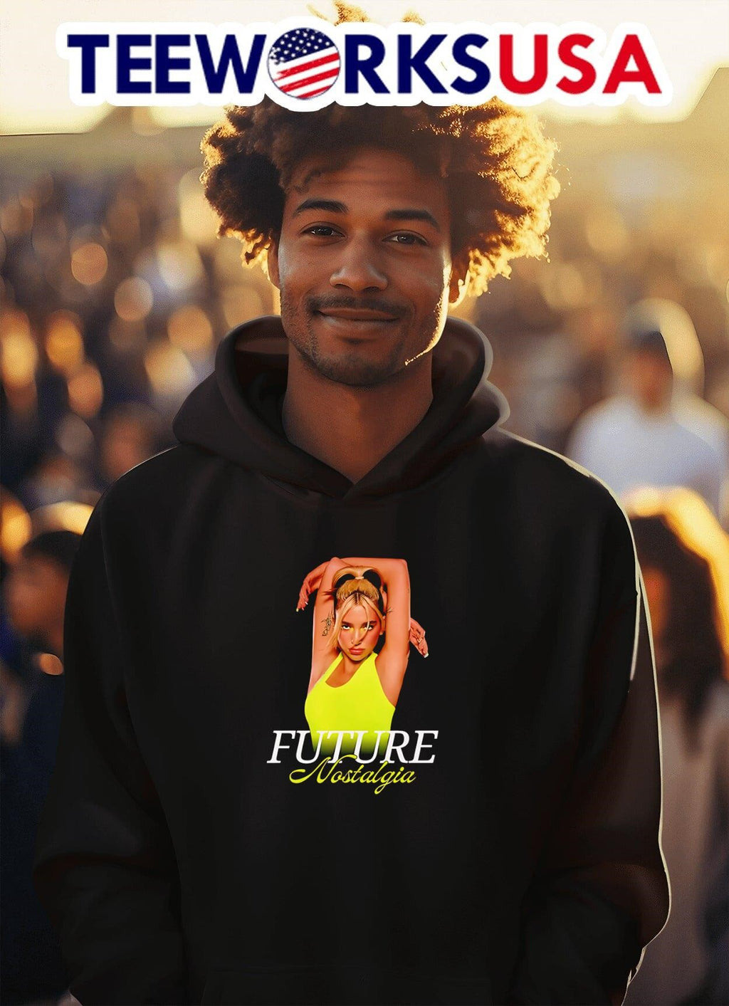 Future Nostalgia Physical - Adult & Kids T-Shirts, Sweatshirts & Hoodies apparel design preview 2