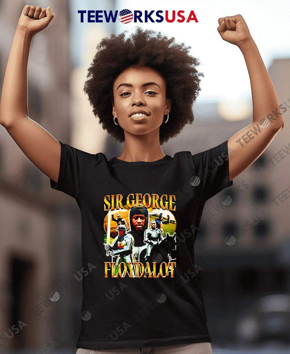 Sir George Floyd Alot Knight graphic - Adult & Kids T-Shirts, Sweatshirts & Hoodies apparel design preview 7