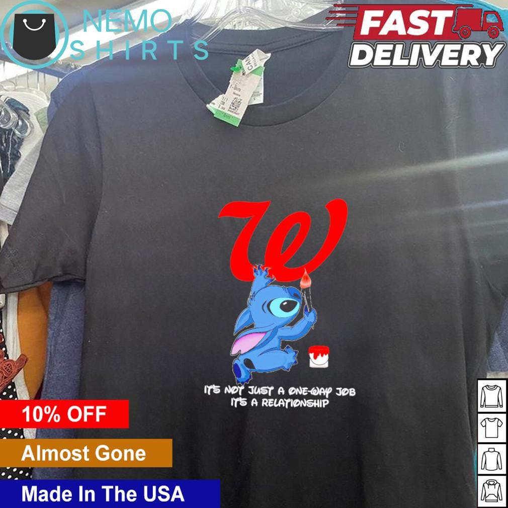 Washington Nationals Stitch it's not just a one way - Adult & Kids T-Shirts, Sweatshirts & Hoodies apparel design preview 5