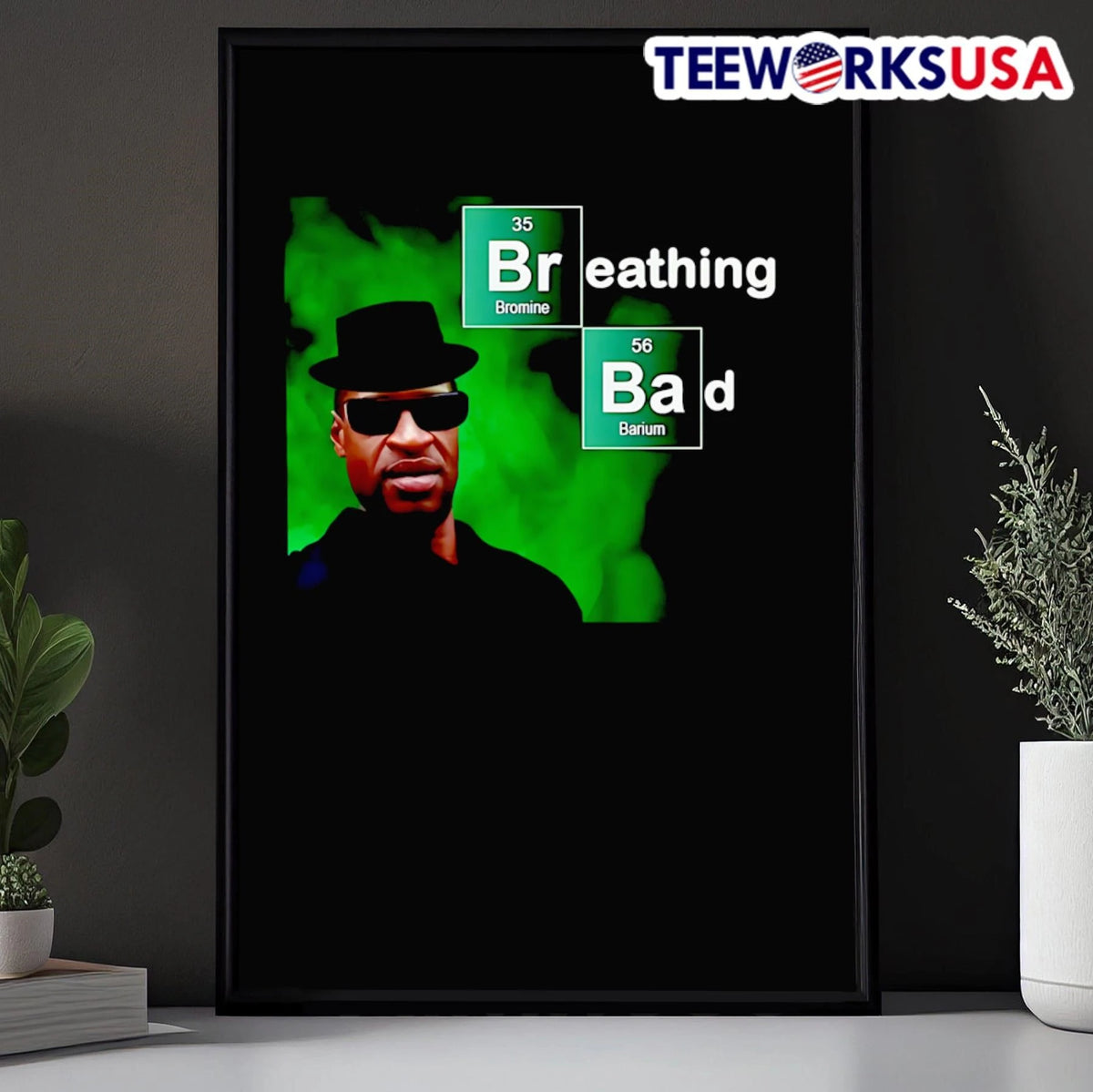 Breathing Bad George Floyd - Adult & Kids T-Shirts, Sweatshirts & Hoodies apparel design preview 5