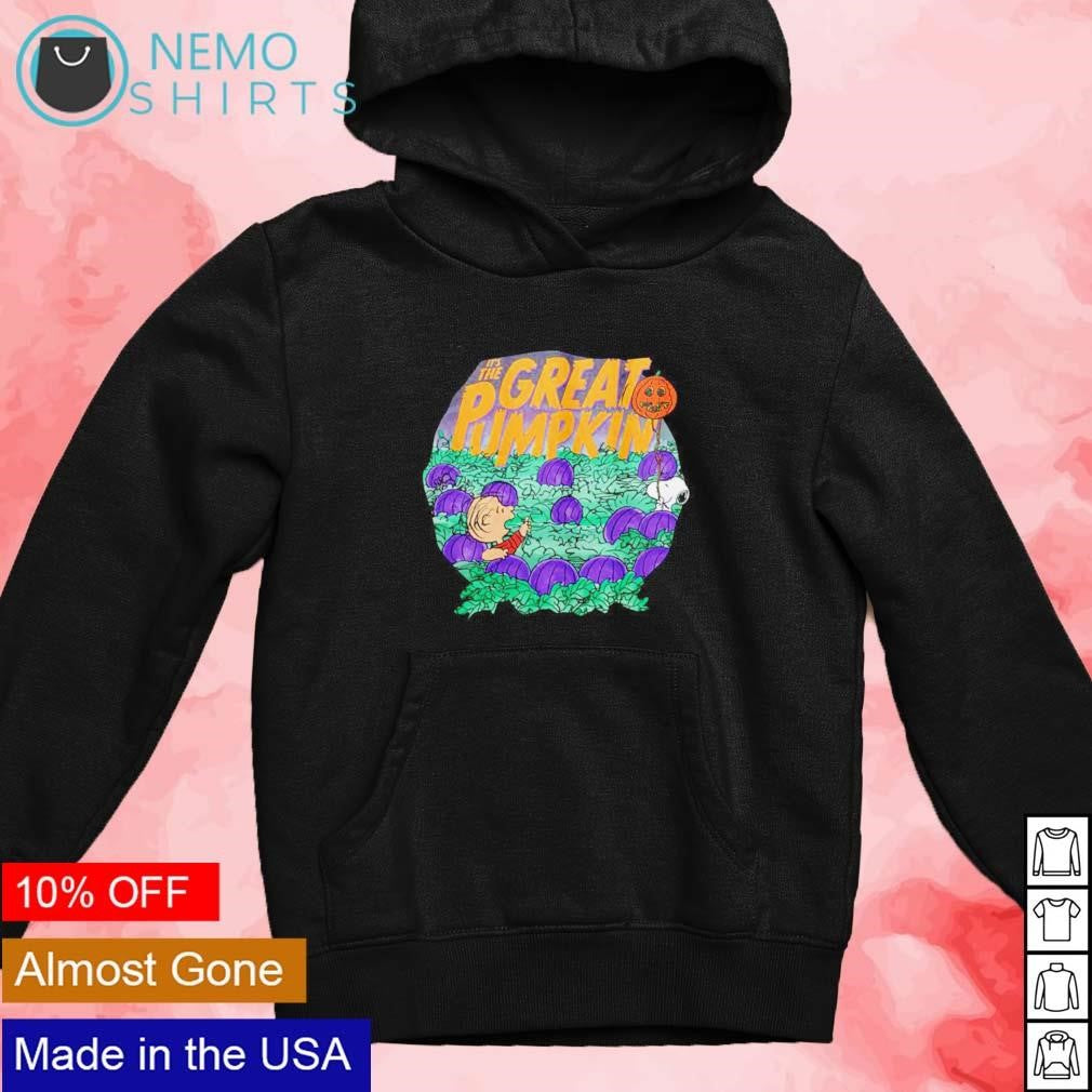 Peanuts Charlie Brown Snoopy it's the great pumpkin - Adult & Kids T-Shirts, Sweatshirts & Hoodies apparel design preview 2
