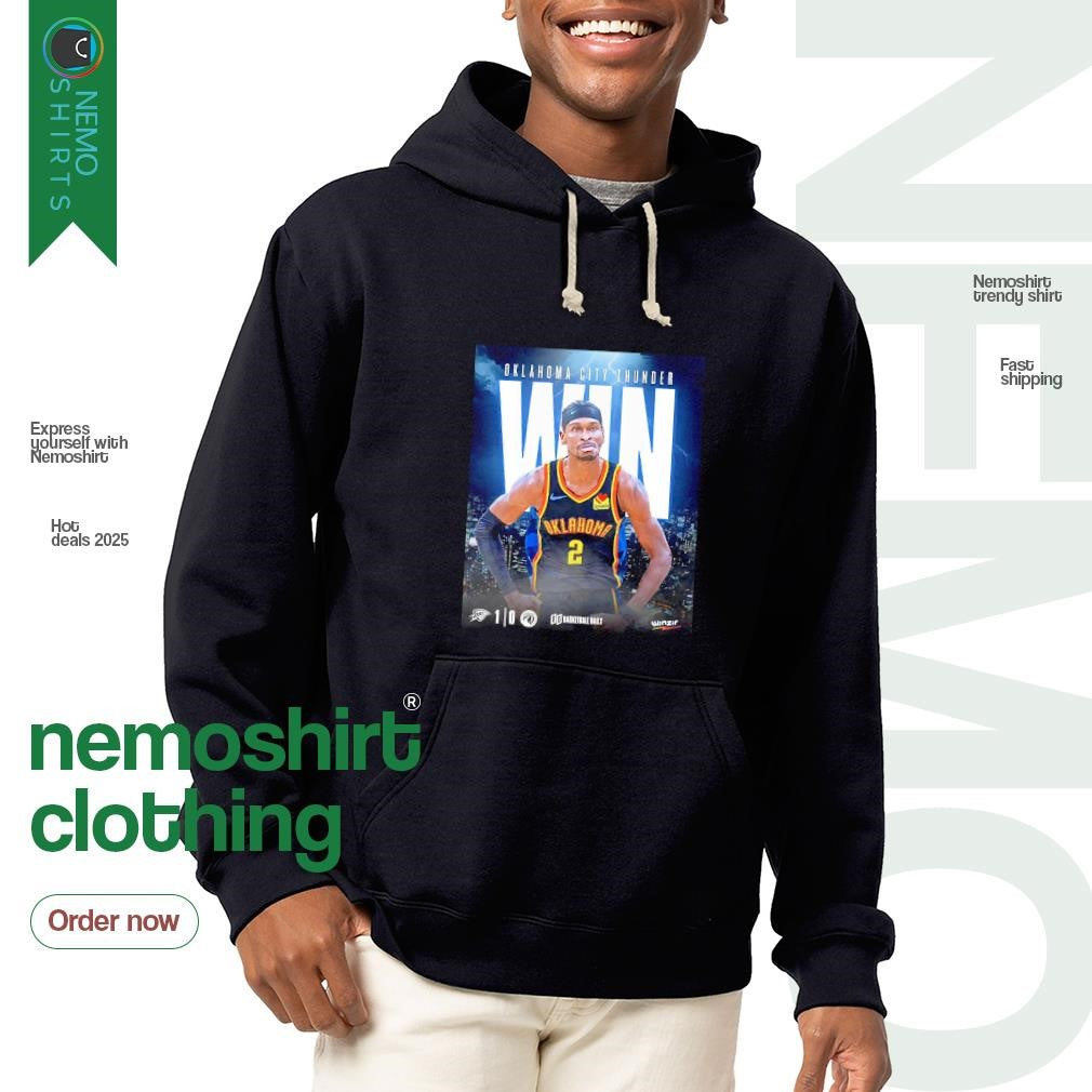Oklahoma City Thunder Shai Gilgeous-Alexander drops - Adult & Kids T-Shirts, Sweatshirts & Hoodies apparel design preview 2