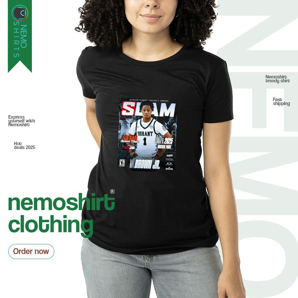 Slam summer classic 2k26 Anthony Brown Jr. 2025 - Adult & Kids T-Shirts, Sweatshirts & Hoodies apparel design preview 3
