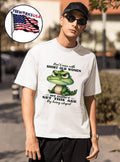 Crocodile don't mess with short old women we didn't - Adult & Kids T-Shirts, Sweatshirts & Hoodies apparel design preview 1