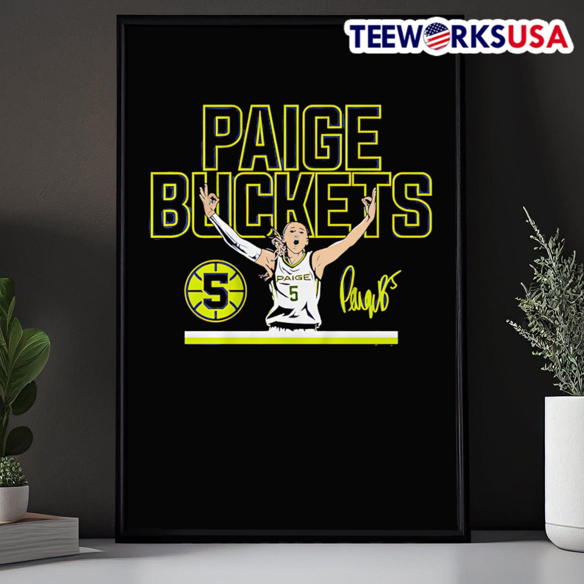 Paige Bueckers Buckets Stripe - Adult & Kids T-Shirts, Sweatshirts & Hoodies apparel design preview 5