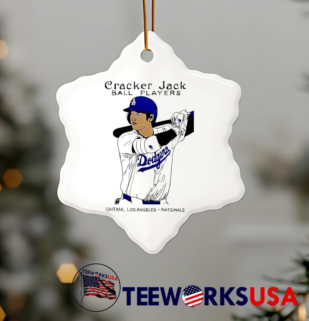 Shohei Ohtani Cracker Jack ball players - Adult & Kids T-Shirts, Sweatshirts & Hoodies apparel design preview 7
