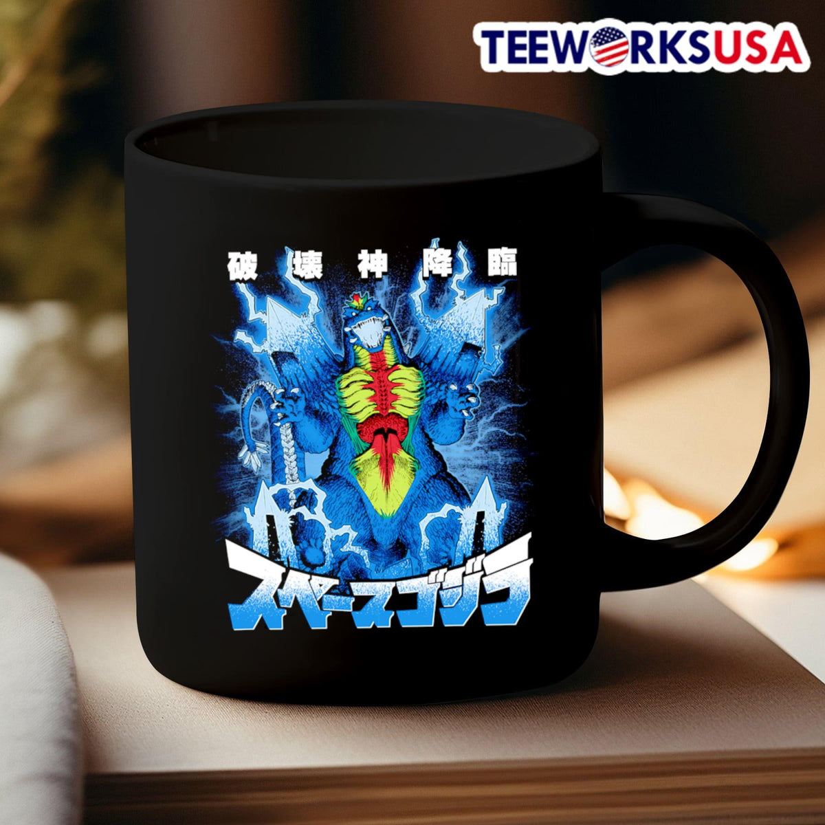 Spacegodzilla - Adult & Kids T-Shirts, Sweatshirts & Hoodies apparel design preview 3