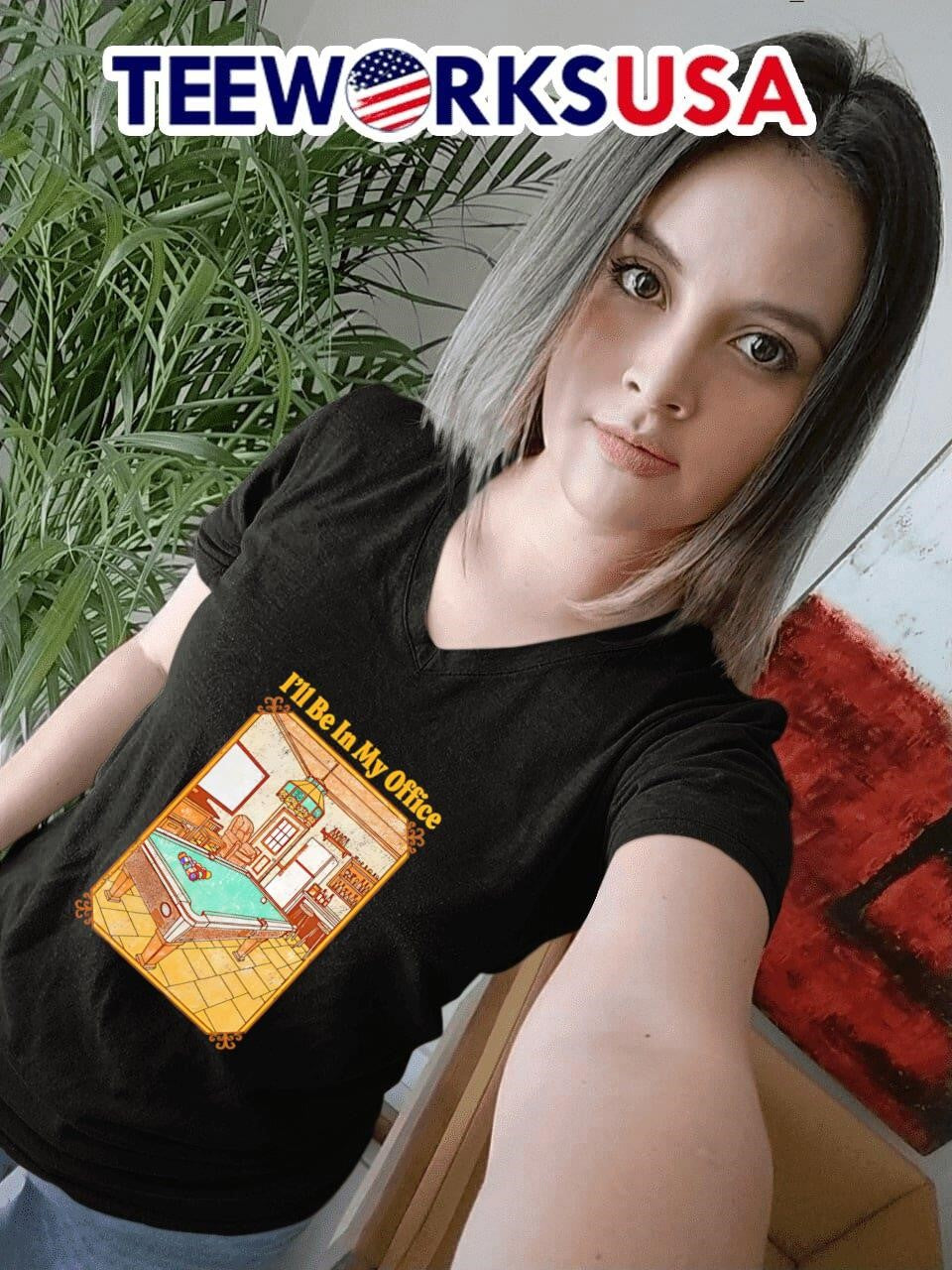 I'll be in my office - Adult & Kids T-Shirts, Sweatshirts & Hoodies apparel design preview 7