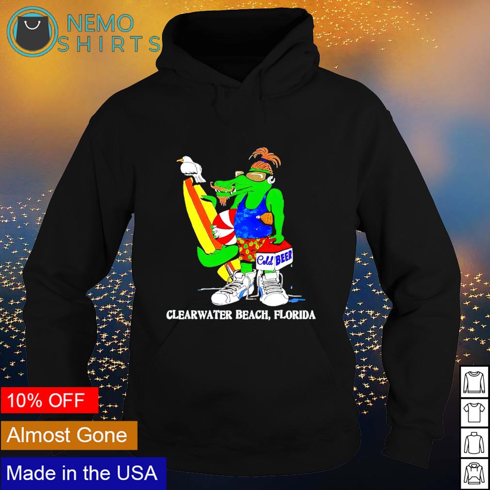 Hipster Clearwater Beach Florida - Adult & Kids T-Shirts, Sweatshirts & Hoodies apparel design preview 2