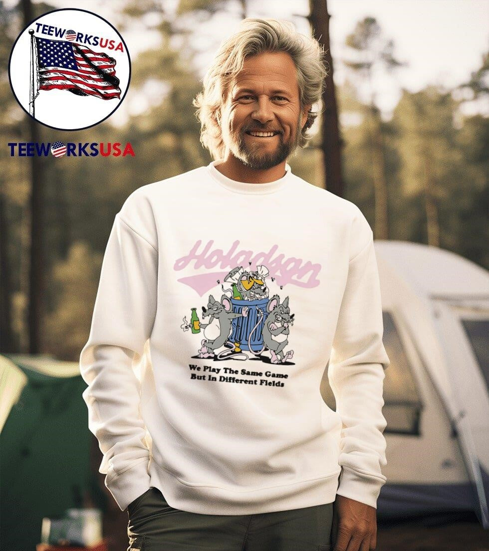 We play the same game but in different fields - Adult & Kids T-Shirts, Sweatshirts & Hoodies apparel design preview 3