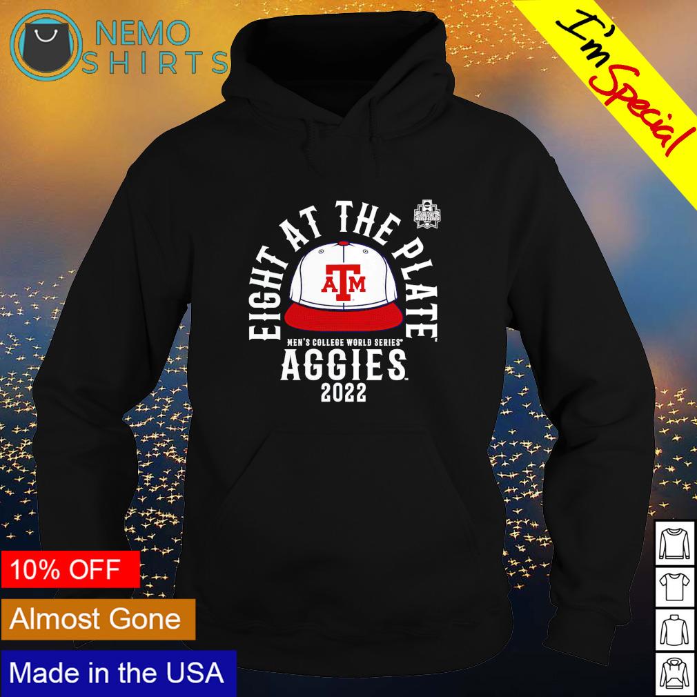 Texas A&M Aggies 2022 eight at the plate men's - Adult & Kids T-Shirts, Sweatshirts & Hoodies apparel design preview 2