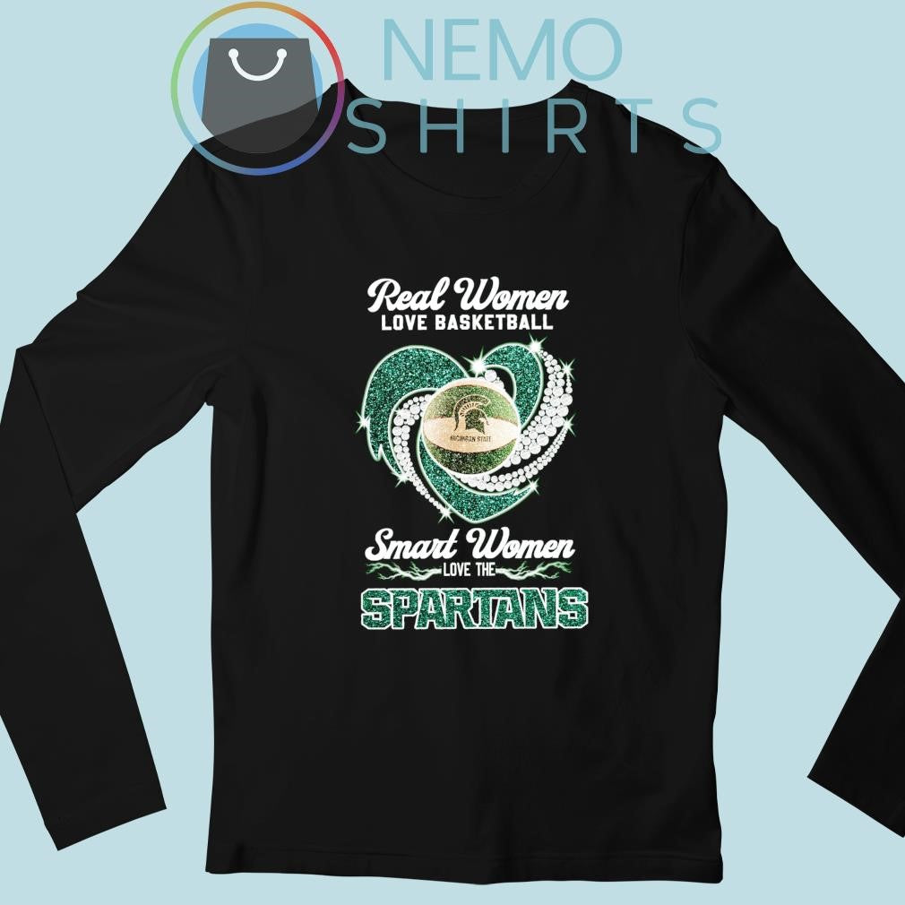 Real women love football smart the Spartans logo - Adult & Kids T-Shirts, Sweatshirts & Hoodies apparel design preview 3