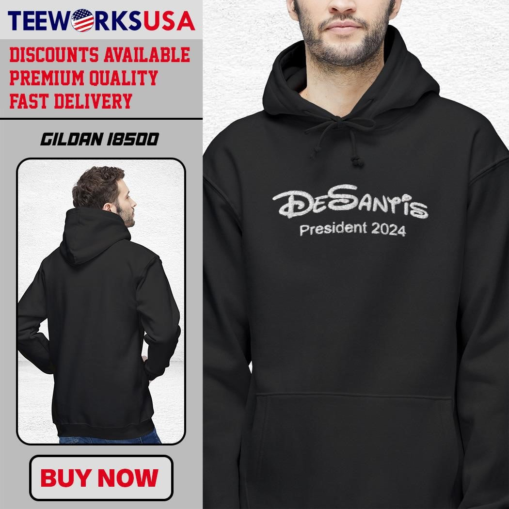 Desantis President 2024 - Adult & Kids T-Shirts, Sweatshirts & Hoodies apparel design preview 2