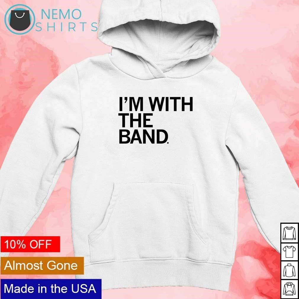 I'm with the band - Adult & Kids T-Shirts, Sweatshirts & Hoodies apparel design preview 2