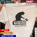 Cat nudge Republican elephant mind your ơn damn - Adult & Kids T-Shirts, Sweatshirts & Hoodies apparel design preview 1
