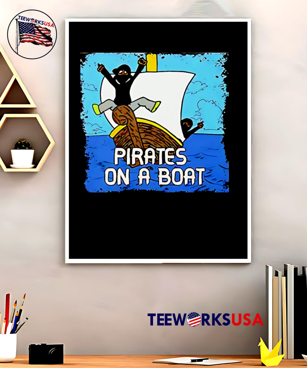 Yuno Pirates On A Boat - Adult & Kids T-Shirts, Sweatshirts & Hoodies apparel design preview 5