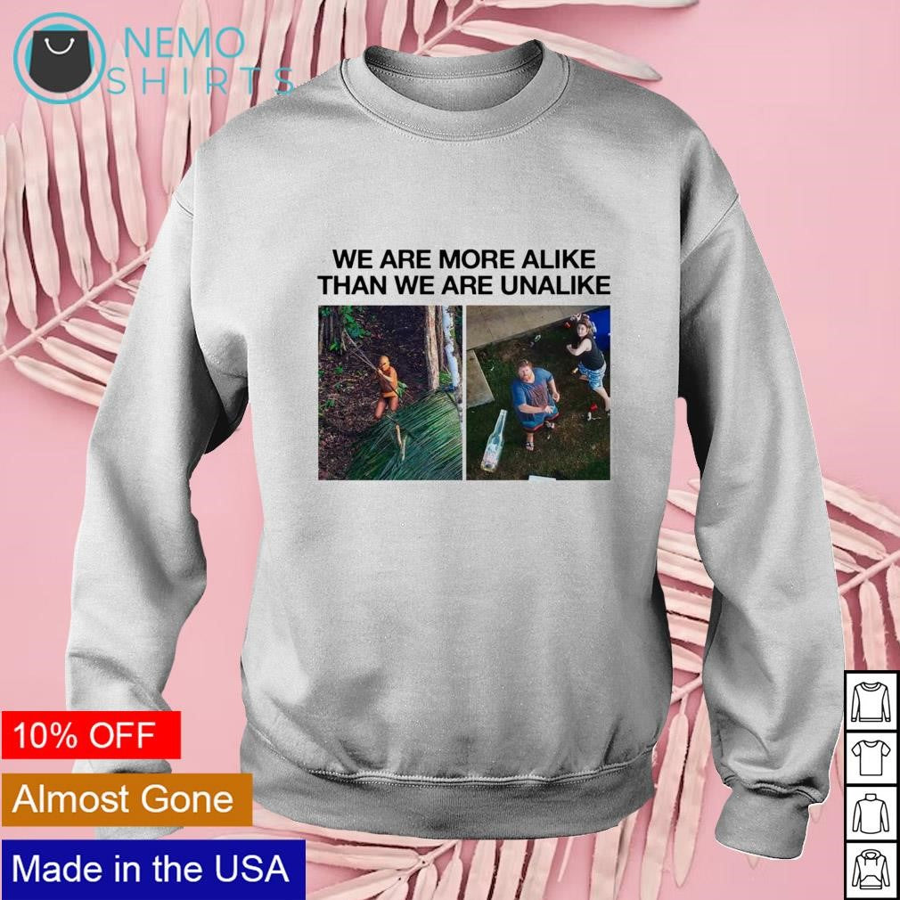 We are more alike than Unalike - Adult & Kids T-Shirts, Sweatshirts & Hoodies apparel design preview 3