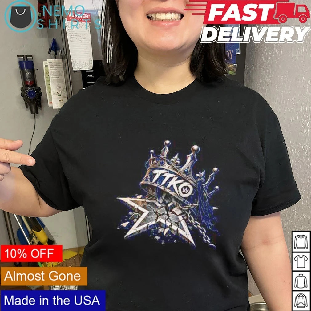 TTKO Crown and Star Emblem Logo - Adult & Kids T-Shirts, Sweatshirts & Hoodies apparel design preview 2