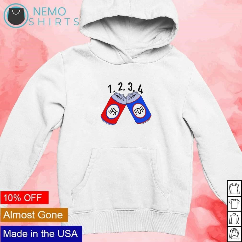 JFK and FDK 1234 - Adult & Kids T-Shirts, Sweatshirts & Hoodies apparel design preview 2