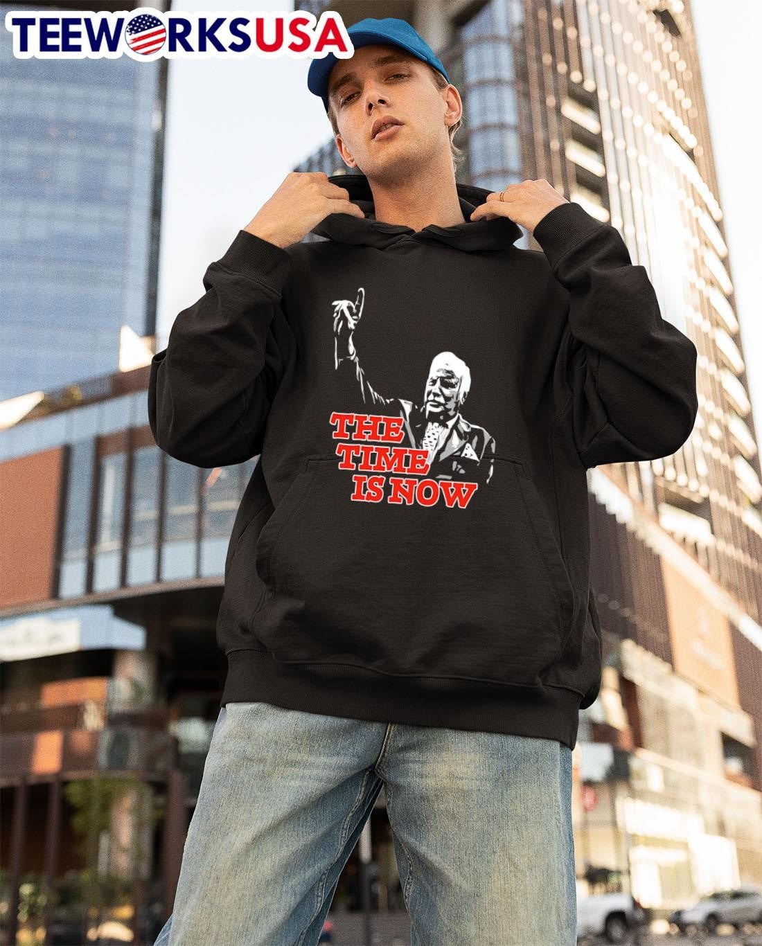 The Time Is Now - Adult & Kids T-Shirts, Sweatshirts & Hoodies apparel design preview 3