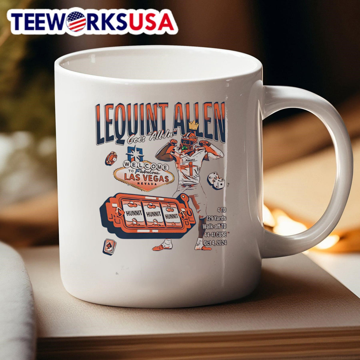 LeQuint Allen For The Win - Adult & Kids T-Shirts, Sweatshirts & Hoodies apparel design preview 4