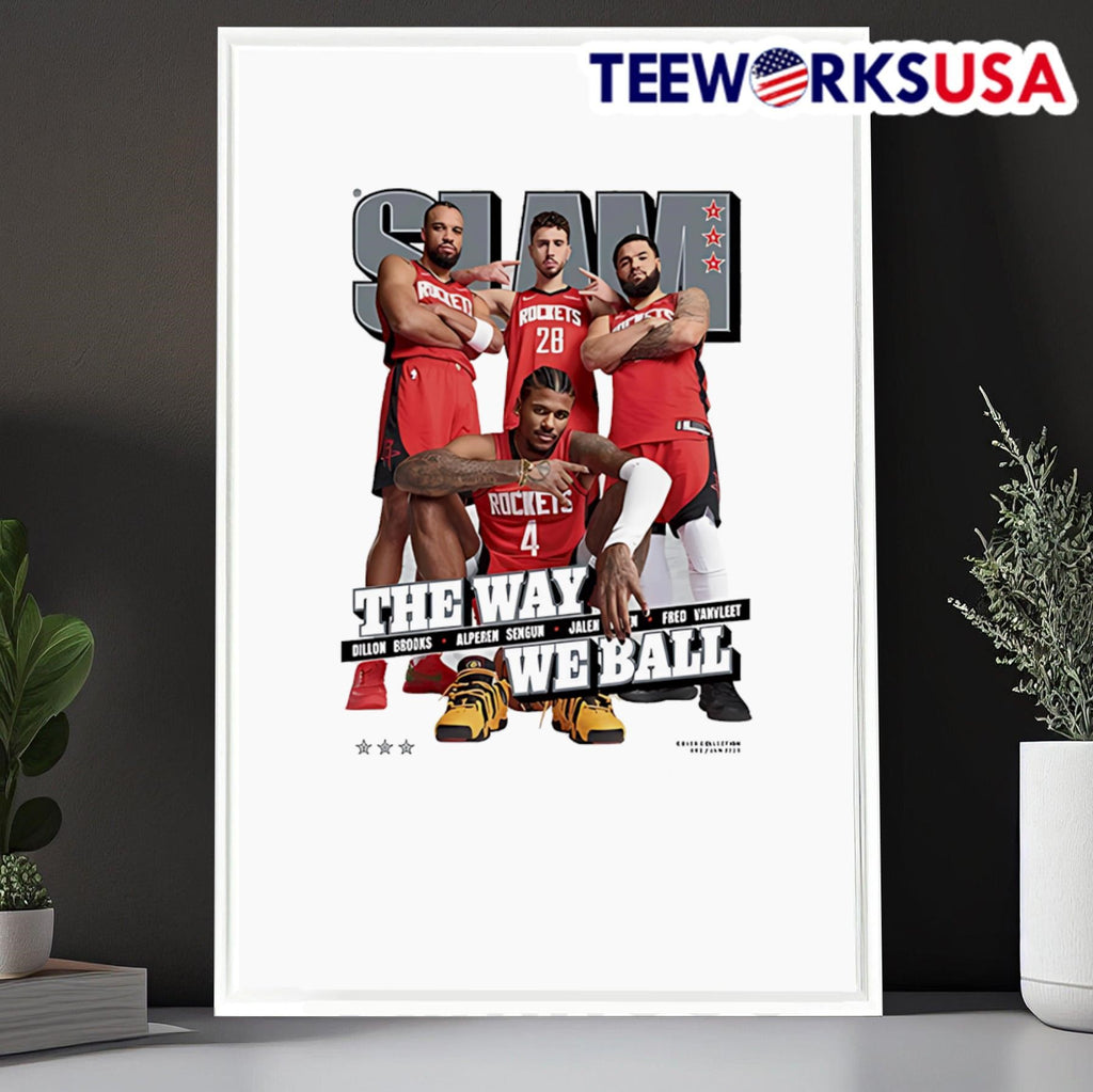 Slam the way we ball Dillon Brooks Alperen Sengun - Adult & Kids T-Shirts, Sweatshirts & Hoodies apparel design preview 6