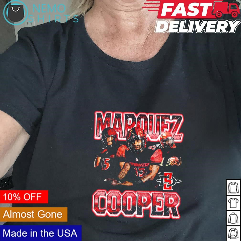 Marquez Cooper San Diego State Aztecs vintage graphic - Adult & Kids T-Shirts, Sweatshirts & Hoodies apparel design preview 2