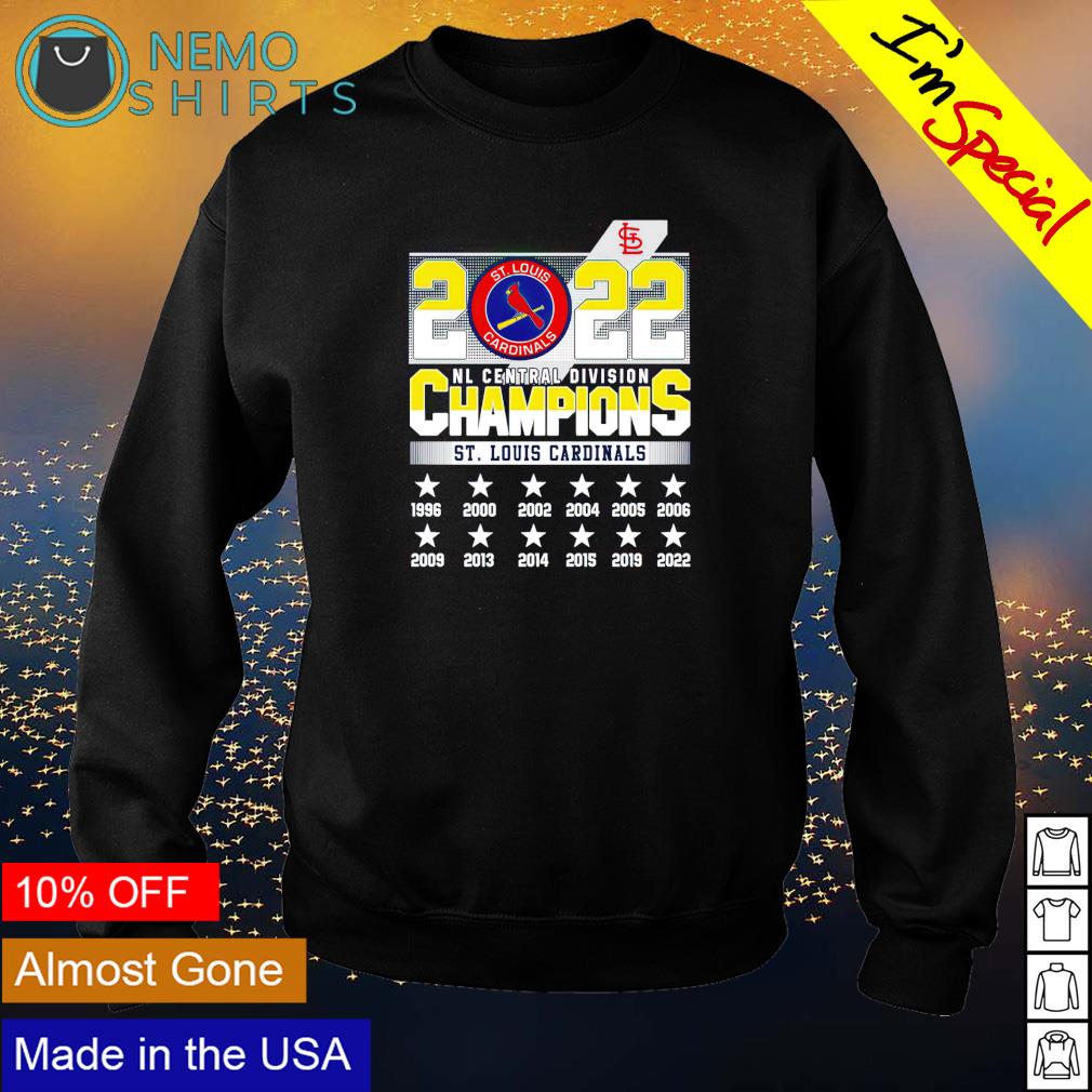 St. Louis Cardinals NL Central division champions - Adult & Kids T-Shirts, Sweatshirts & Hoodies apparel design preview 4