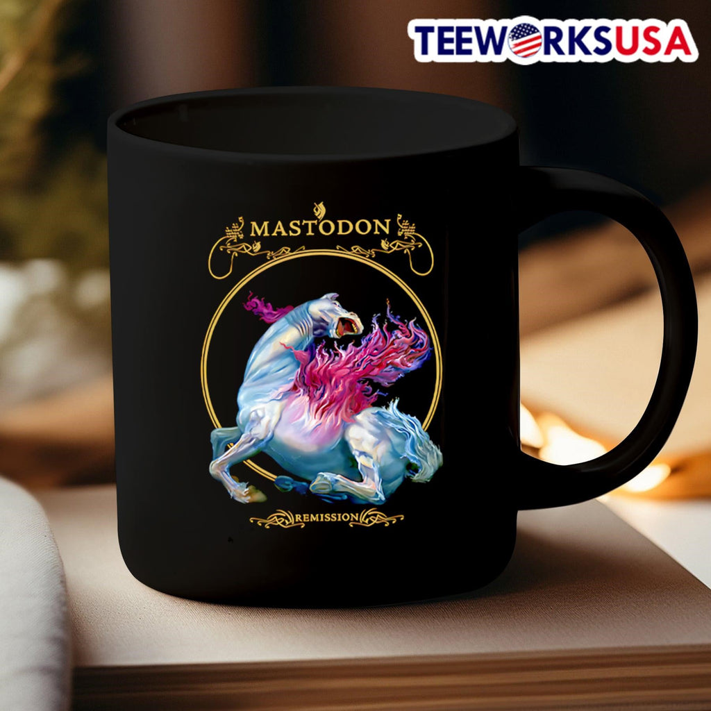 Mastodon Vignette Horse Remission - Adult & Kids T-Shirts, Sweatshirts & Hoodies apparel design preview 3