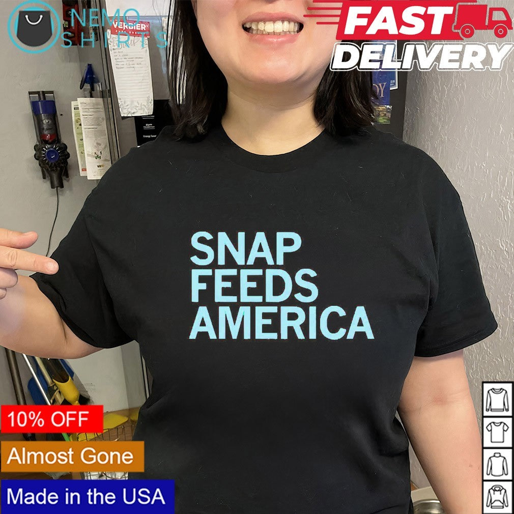 Snap feeds America - Adult & Kids T-Shirts, Sweatshirts & Hoodies apparel design preview 3