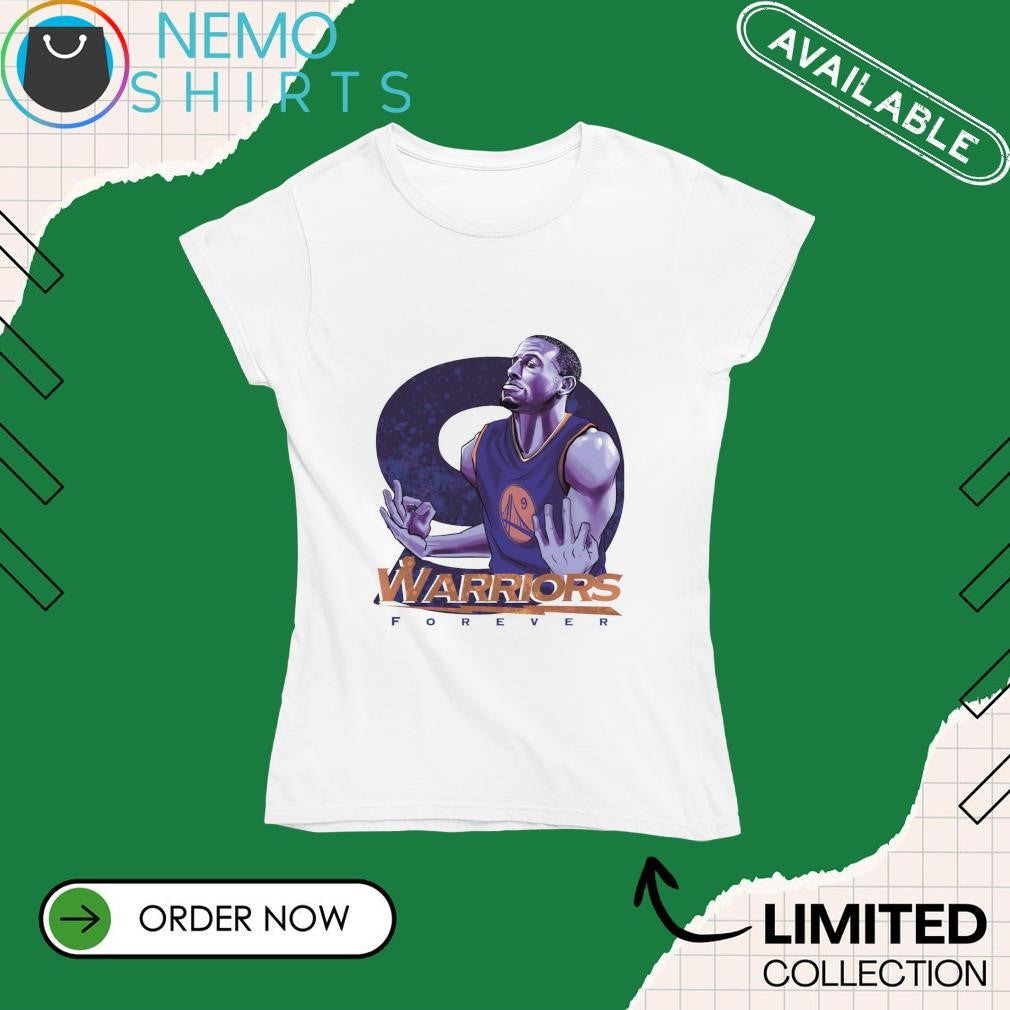 Andre Iguodala Golden State Warriors no 9 forever - Adult & Kids T-Shirts, Sweatshirts & Hoodies apparel design preview 4