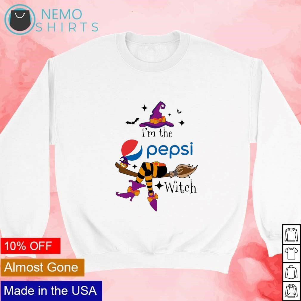 I'm the Pepsi witch Halloween - Adult & Kids T-Shirts, Sweatshirts & Hoodies apparel design preview 4