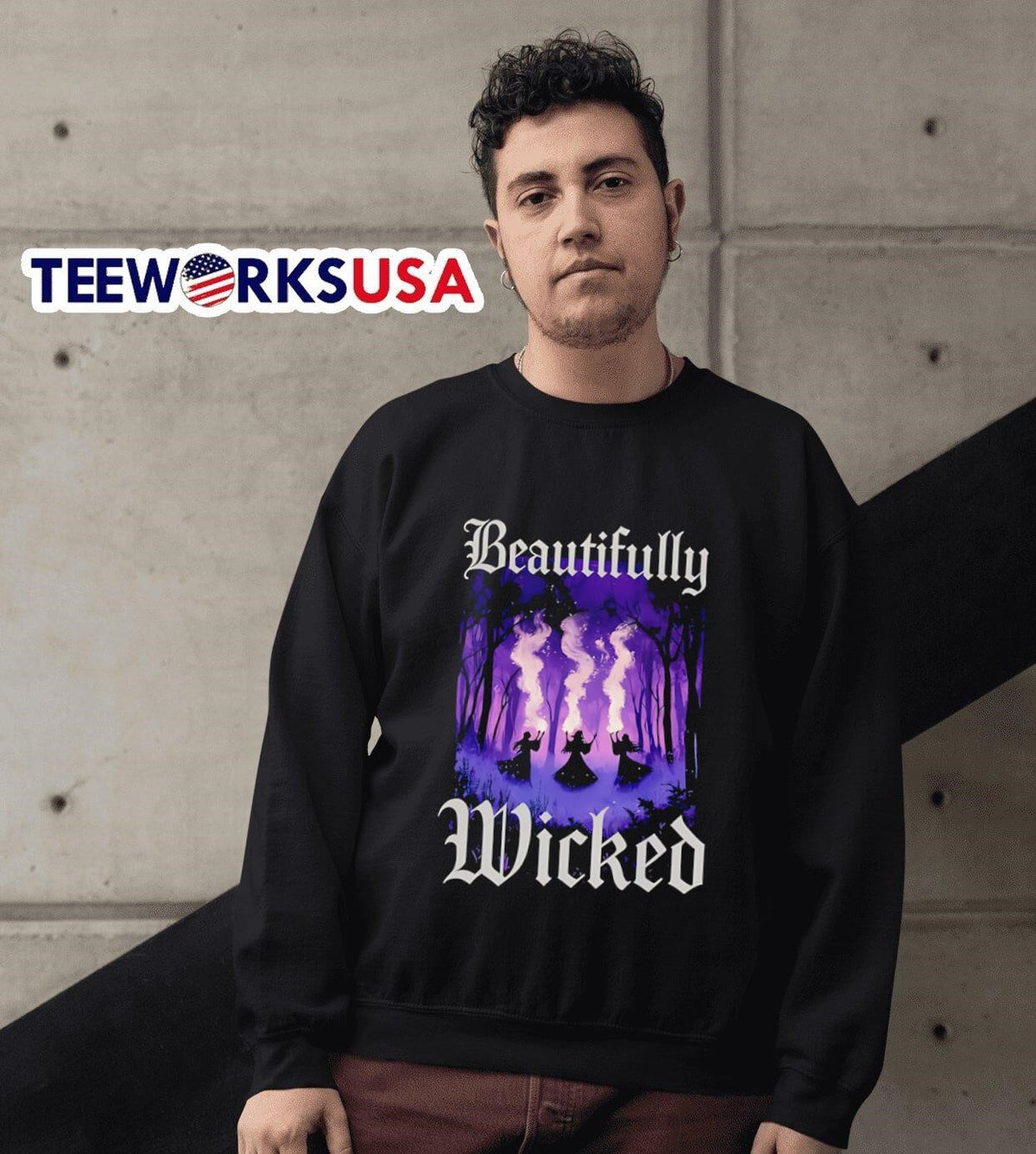 Beautifully wicked - Adult & Kids T-Shirts, Sweatshirts & Hoodies apparel design preview 6
