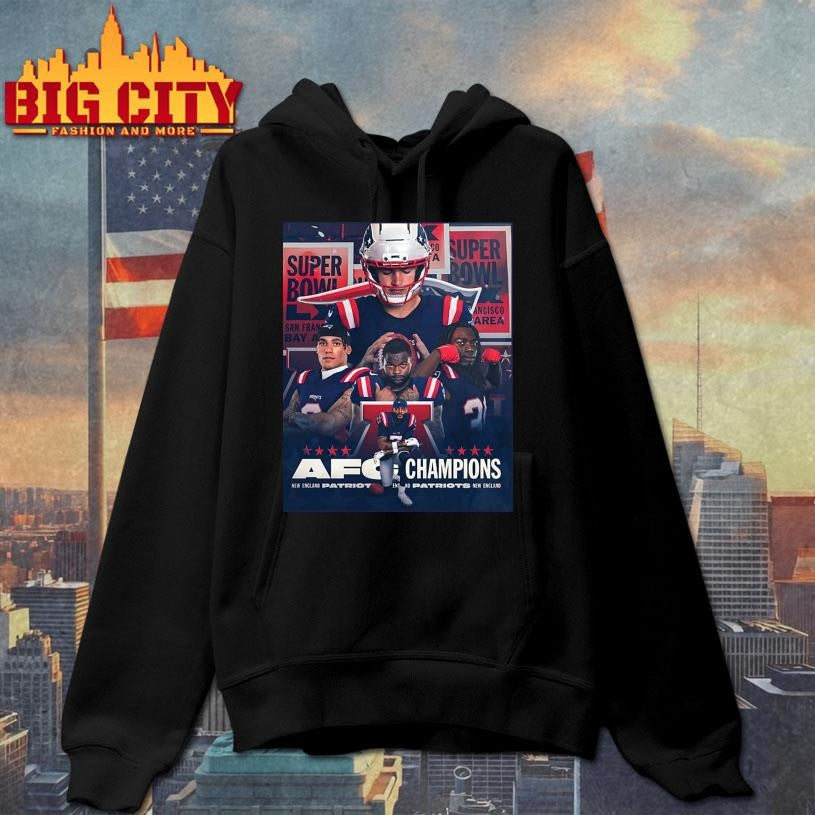 2026 Patriots AFC Championship - Adult & Kids T-Shirts, Sweatshirts & Hoodies apparel design preview 2