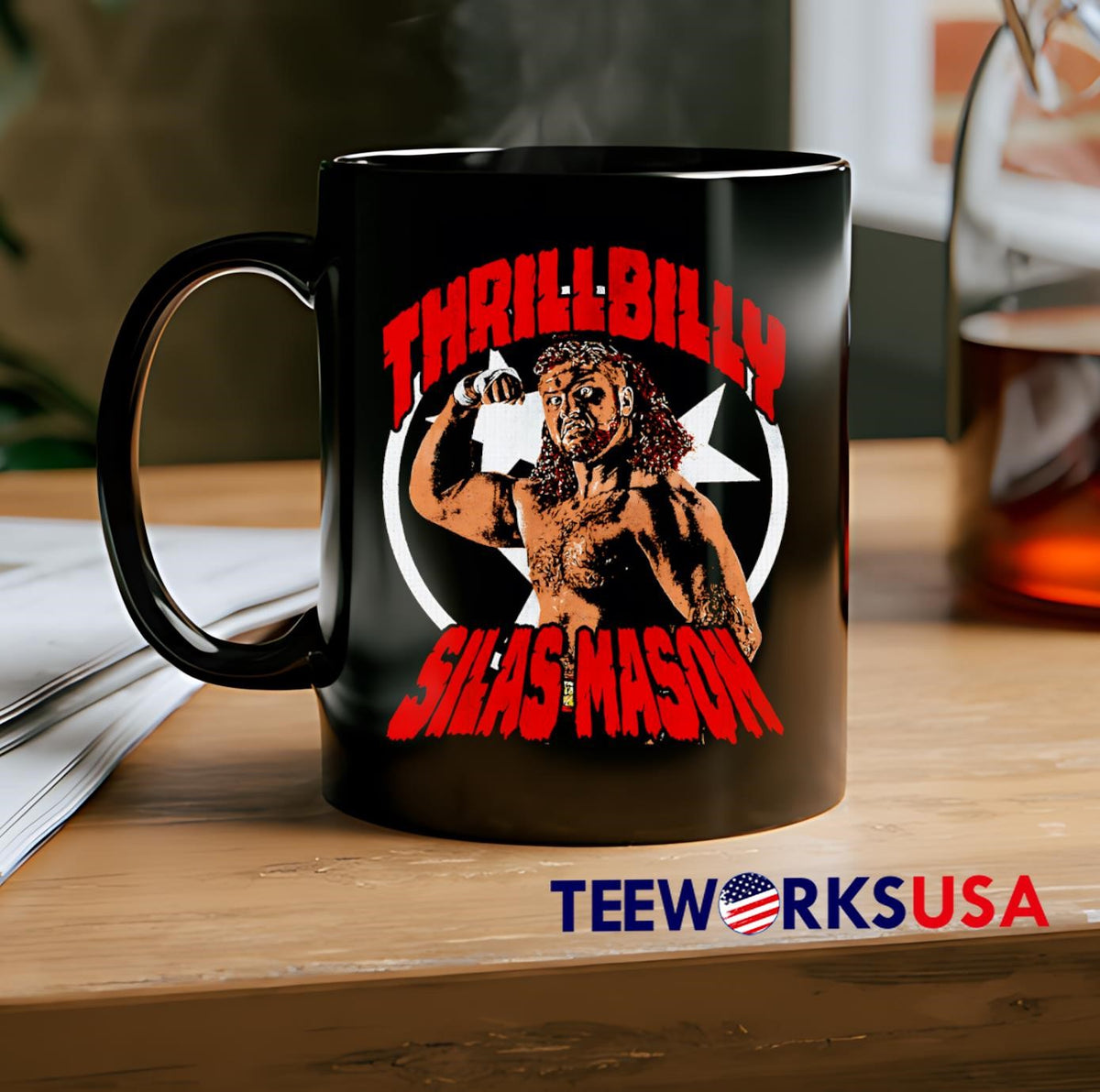 Thrillbilly Silas Mason retro - Adult & Kids T-Shirts, Sweatshirts & Hoodies apparel design preview 2