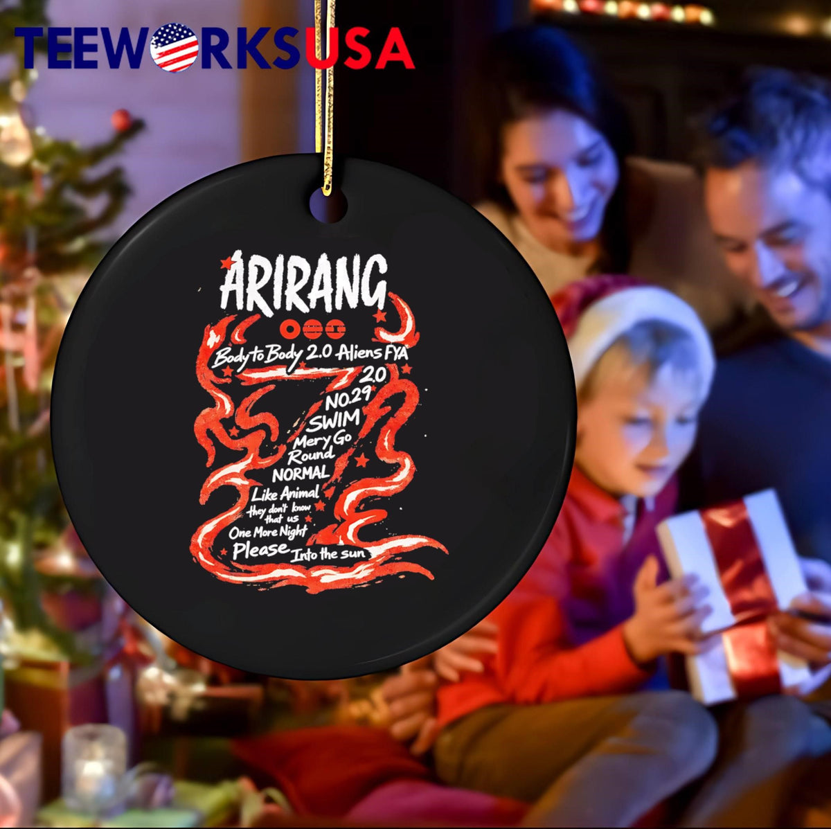Arirang Body To 2.0 Aliens Fya - Adult & Kids T-Shirts, Sweatshirts & Hoodies apparel design preview 4