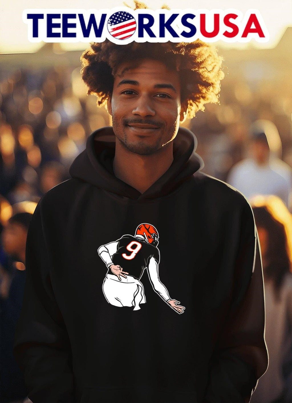 Joe Griddy Cincinnati Bengals - Adult & Kids T-Shirts, Sweatshirts & Hoodies apparel design preview 2