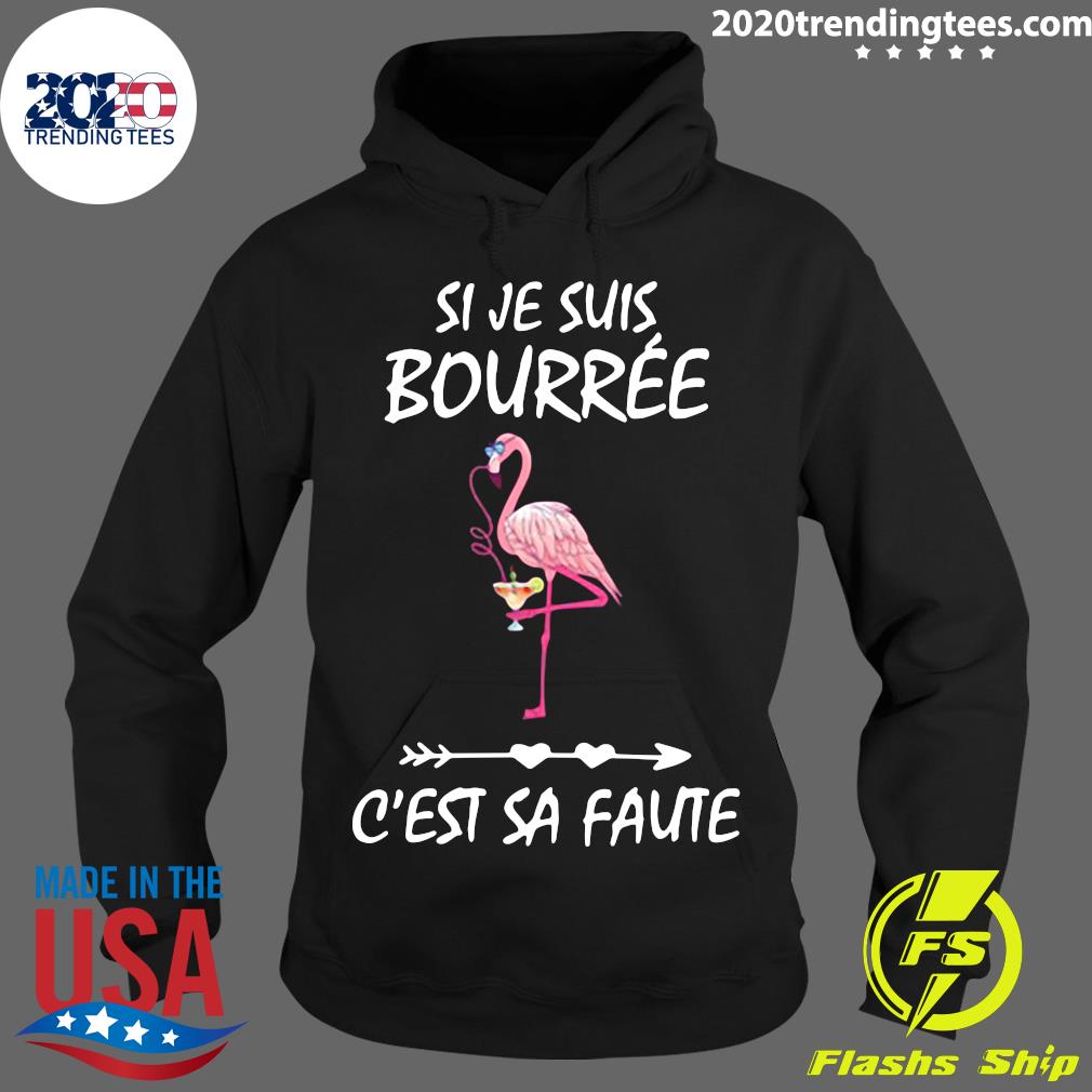 Flamant Si Je Suis Bourré C'est Sa Faute - Adult & Kids T-Shirts, Sweatshirts & Hoodies apparel design preview 2